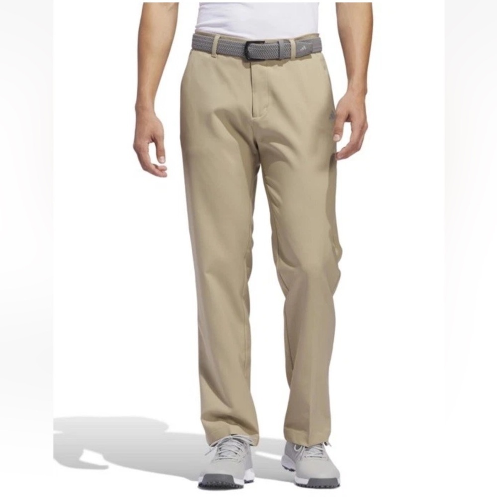 Adidas Beige Performance Golf Pants Men’s Size 40x32 (1886)‎